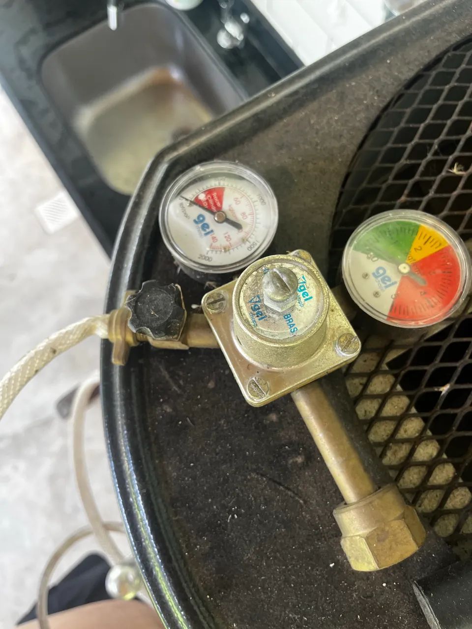 Chopeira 80l/h GEL CHOP VL-2 + Kit completo válvula, mangueira e cilindro - Foto 6