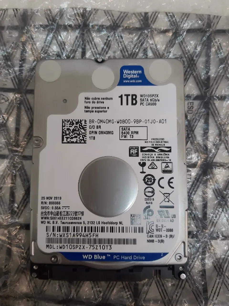 HD 1TB Notebook