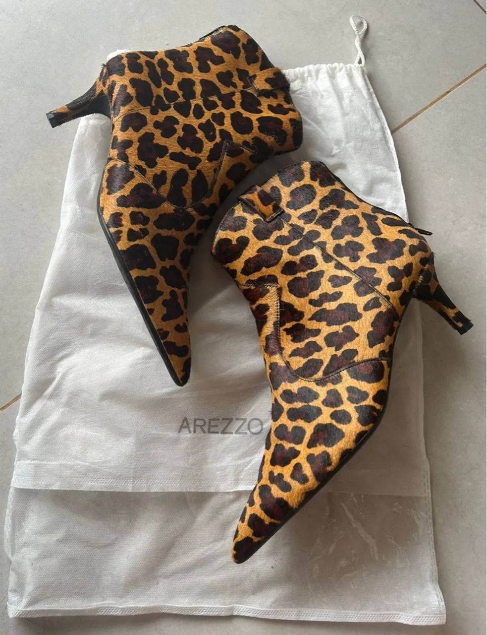 Bota Arezzo Coturno Onca Best Bota Arezzo Animal Print 2025