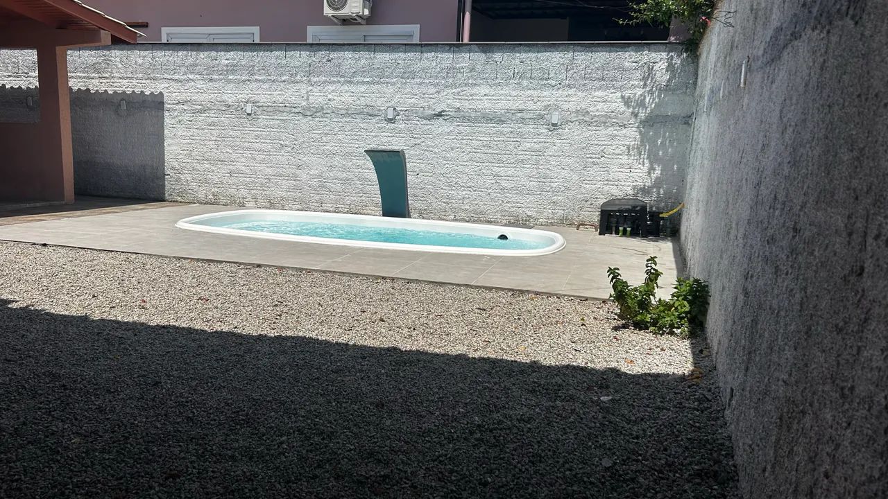 Alugo Casa com Piscina - Praia de Palmas/SC ? - Foto 12