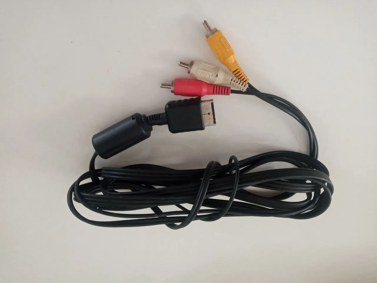 Cabo Áudio e Vídeo Original p/ PS1, PS2 e PS3 Aceitamos Olx Pay 