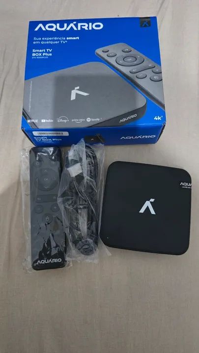Smart TV Box Plus AQUÁRIO 4K
