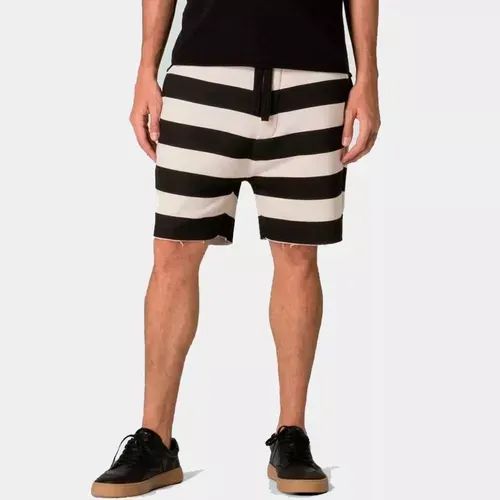 Bermuda Masculina Osklen Casual Listrada Moletom - Foto 4