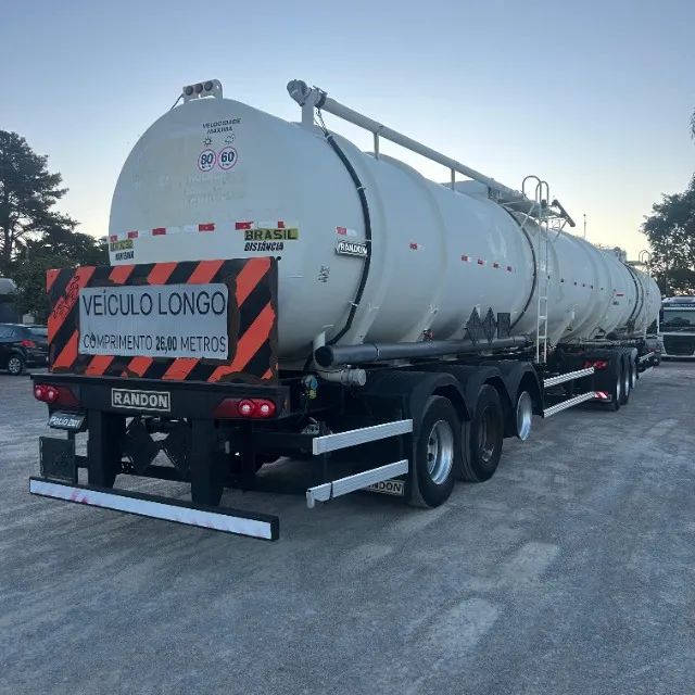 Carreta Bitrem 9 Eixos Bitrenzao Tanque Aço Randon Ano 18/19 - Foto 6