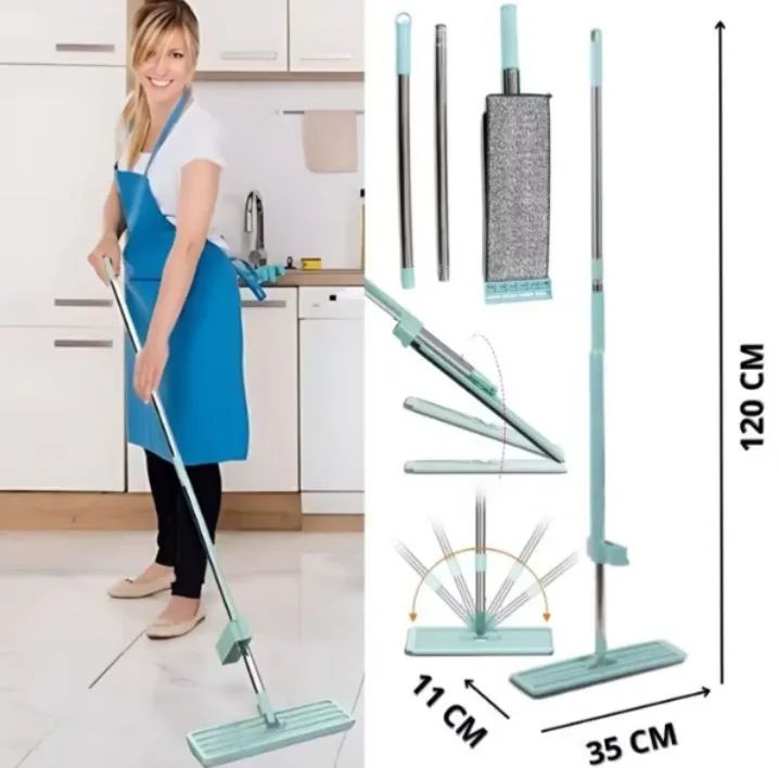 Mop plano inteligente com cabo extensível - Foto 6