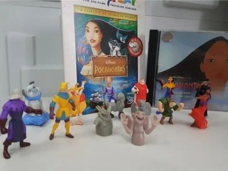 Pocahontas CD / DVD + Miniaturas 