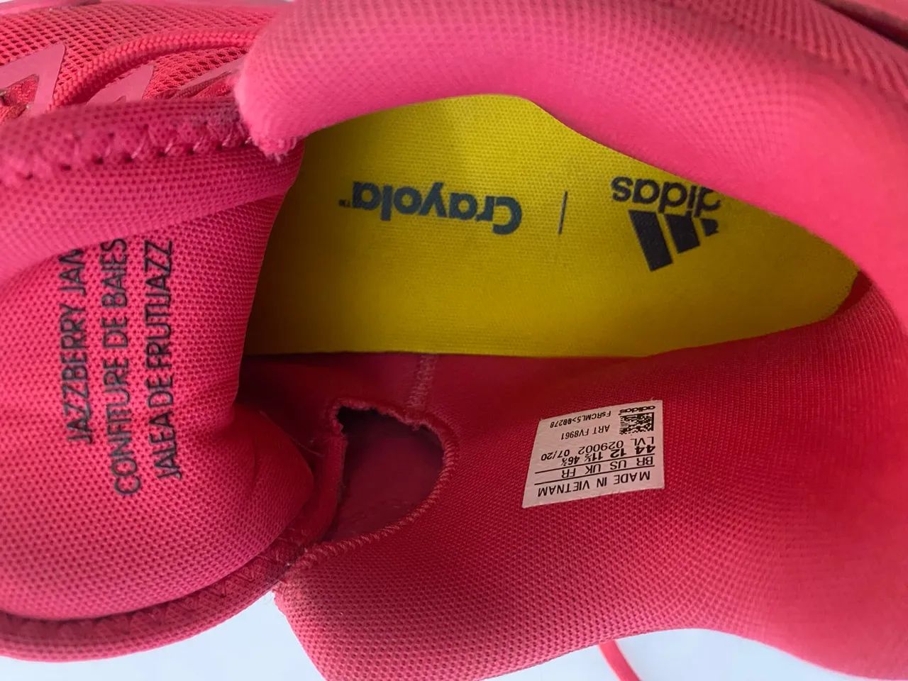 Tênis Adidas 44 Donovan Mitchell Issue 2 Vermelho e Preto  - Foto 5