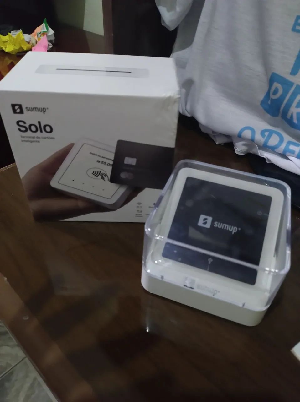 Máquina de Cartão SumUp Solo