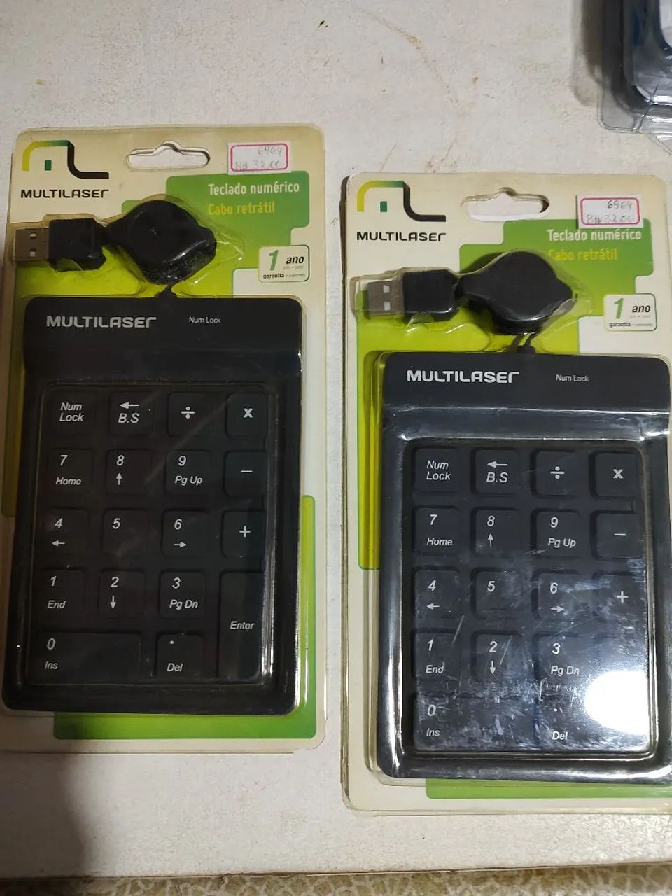 Lote de teclados numéricos TIZONA e Multilaser usb - Foto 4