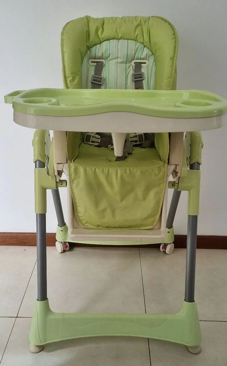 Cadeira de Alimentação Infantil Verde