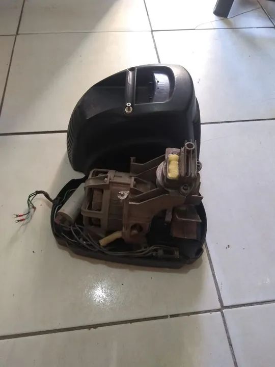 Motor cabeçote compressor  ar schulz csa 7,8 insento sem óleo 