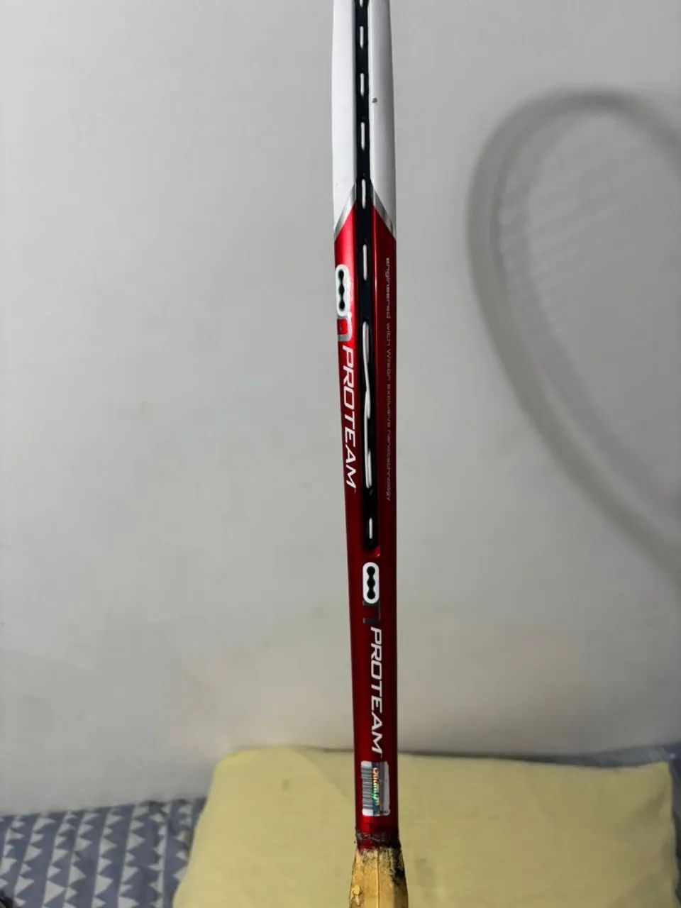 Raquete de Tênis Wilson Proteam Vermelho - Foto 3