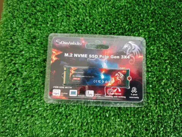 SSD NVME 256gb