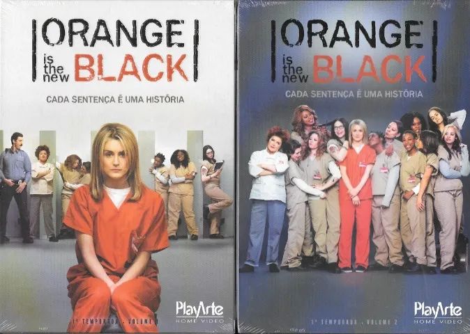 Kit DVD: Orange Is The New Black (vol. 1 & 2) dublado/legendado
