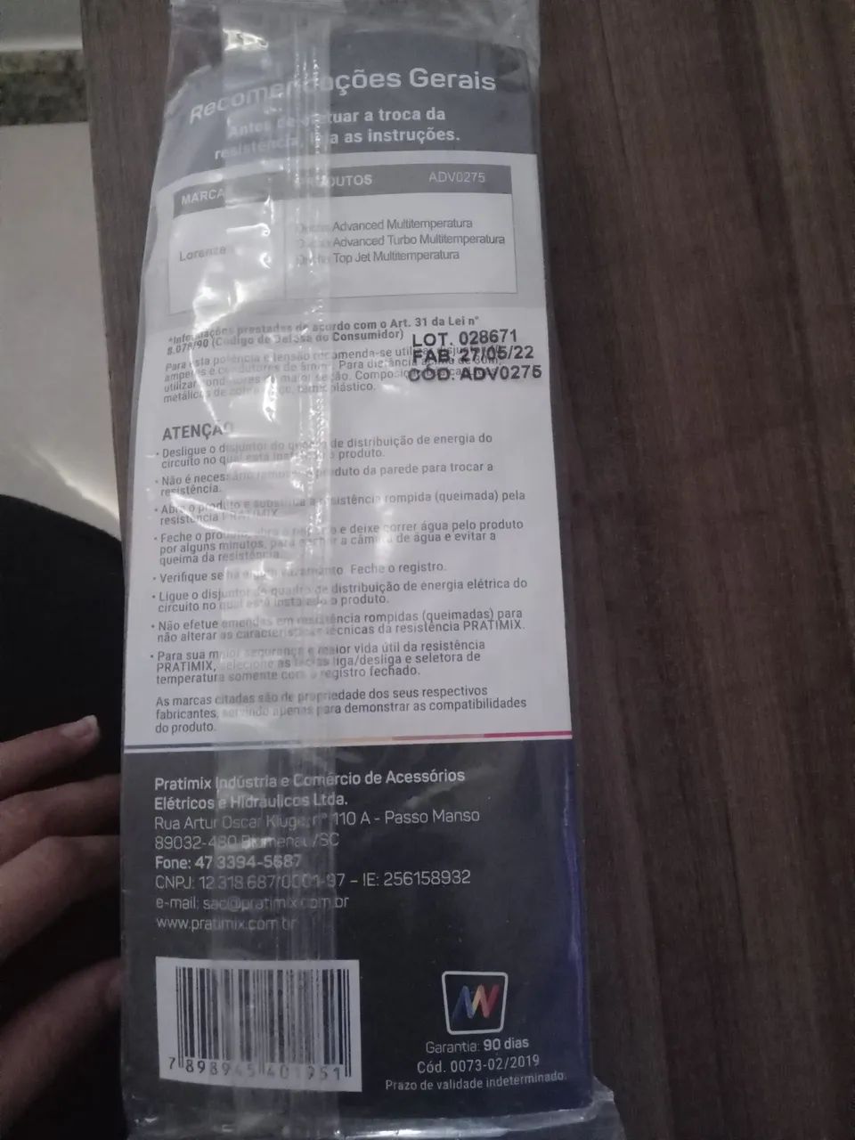 Resistência Elétrica 7500w - TIMIX - Foto 2