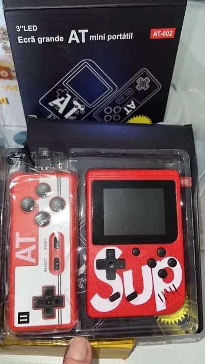Mini Game - Game Box 400 Jogos com Controle