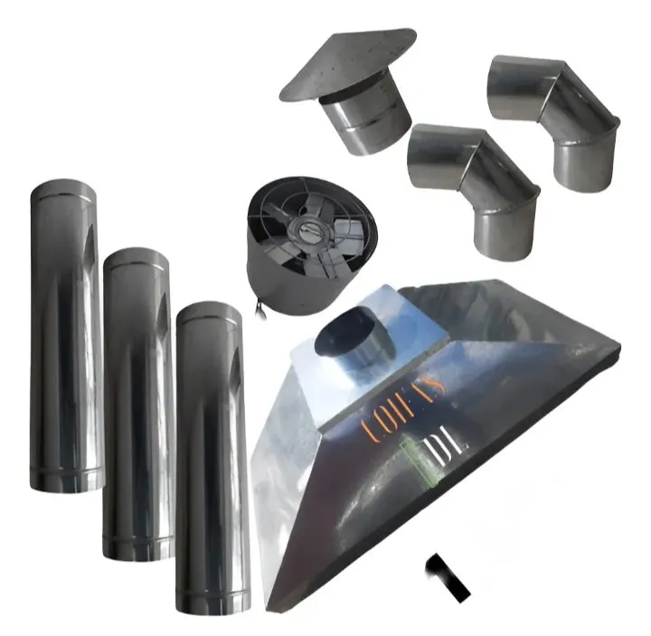 Kit de exaustão para cozinha industrial