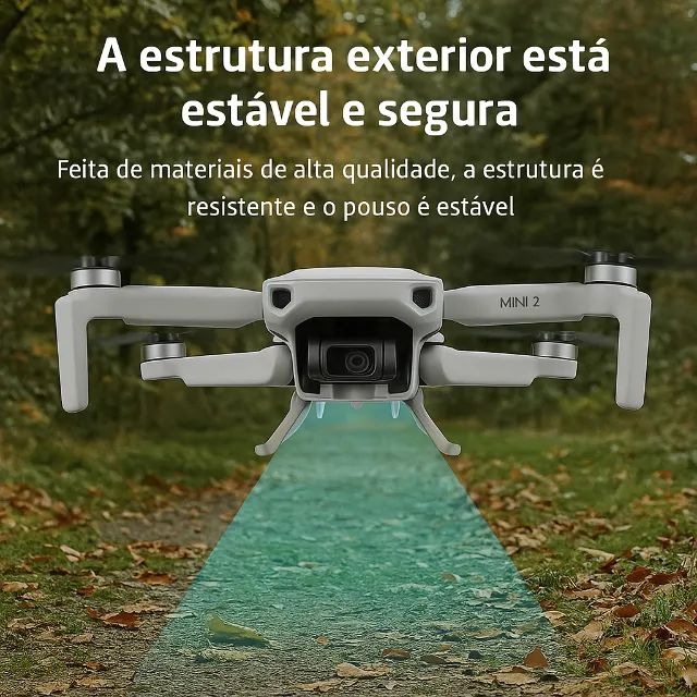 [Novo] Trem de pouso para dji mini 4k/mavic mini2/mini se - Foto 4