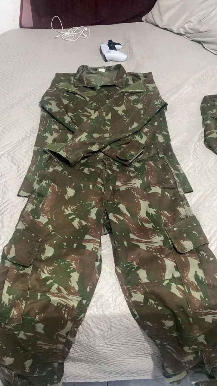Uniforme do exército 