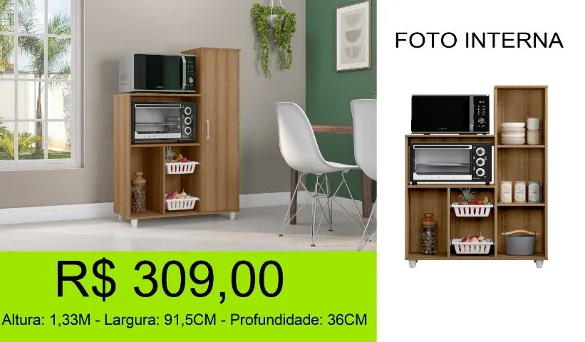 Fruteira uma porta - Mega oferta - Foto 3