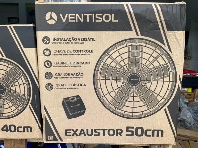 Exaustor 50cm ventisol comercial - Foto 2