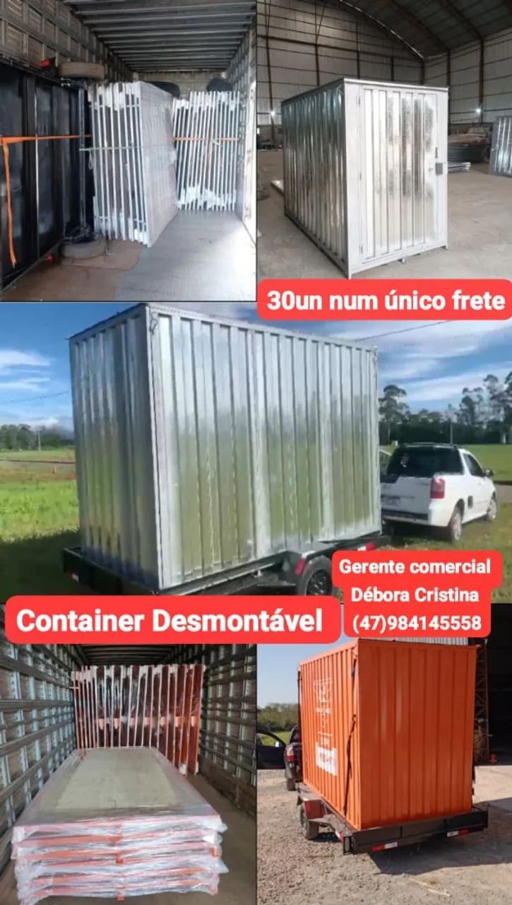 Container diversos desmontáveis  - Foto 2