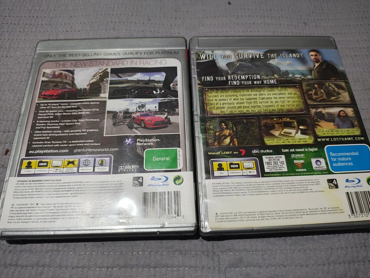 Lote de 2 jogos PS3 - Gran Turismo 5 Prologue e LOST - Foto 3