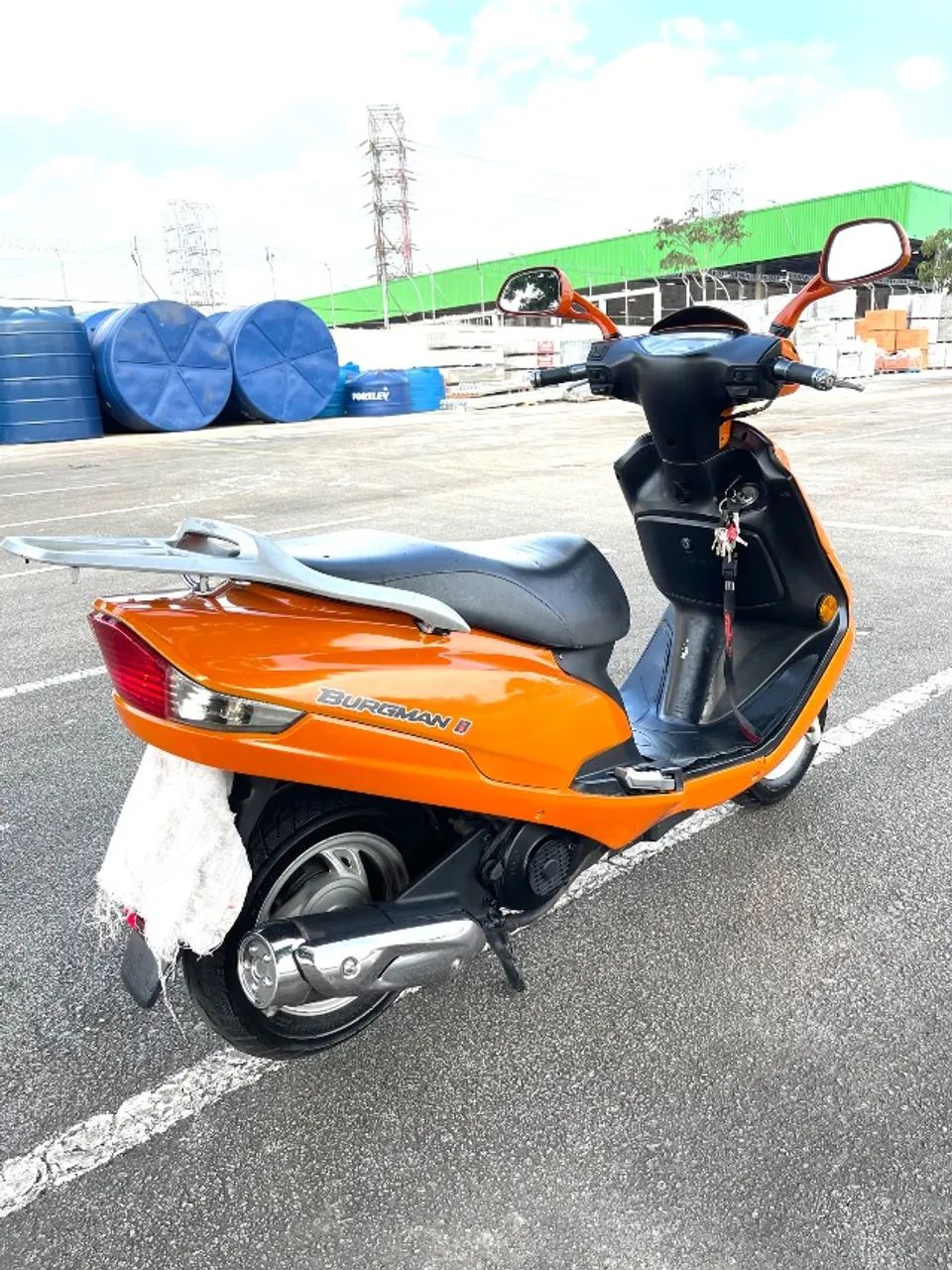 Suzuki Burgman muito conservada km baixo  - Foto 3