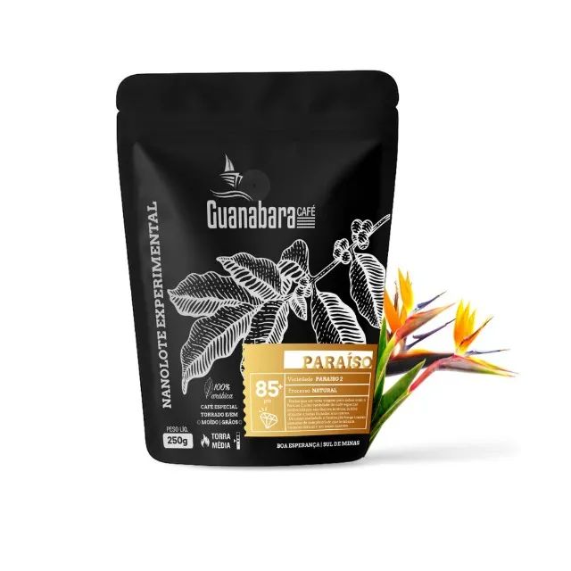 Café Especial Nanolote Guanabara Paraíso 250g - Torra Média