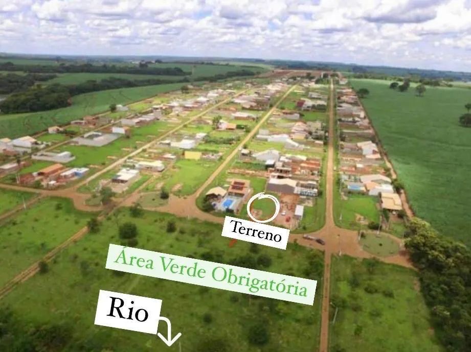 Terreno em condomínio fechado com área verde