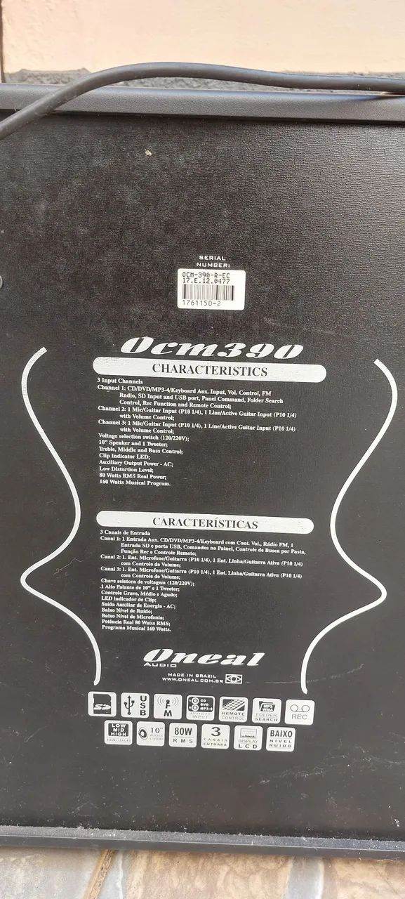 Amplificador Oneal Ocm300 - Foto 3