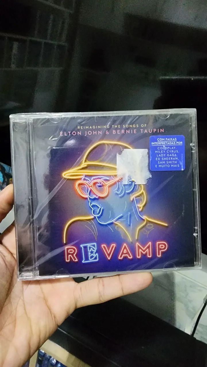 CD Elton John ReVamp Lacrado 