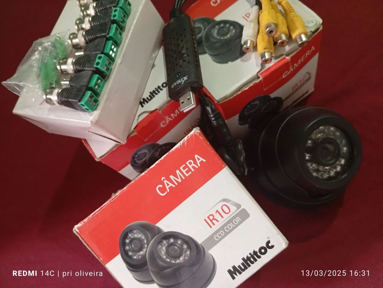 Kit Câmera de Segurança IR10 Multitoc - 4 Câmeras - Foto 4