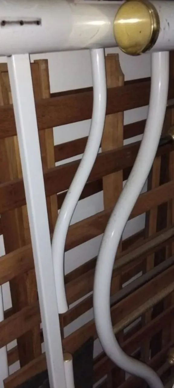 Cama de casal de ferro. - Foto 2