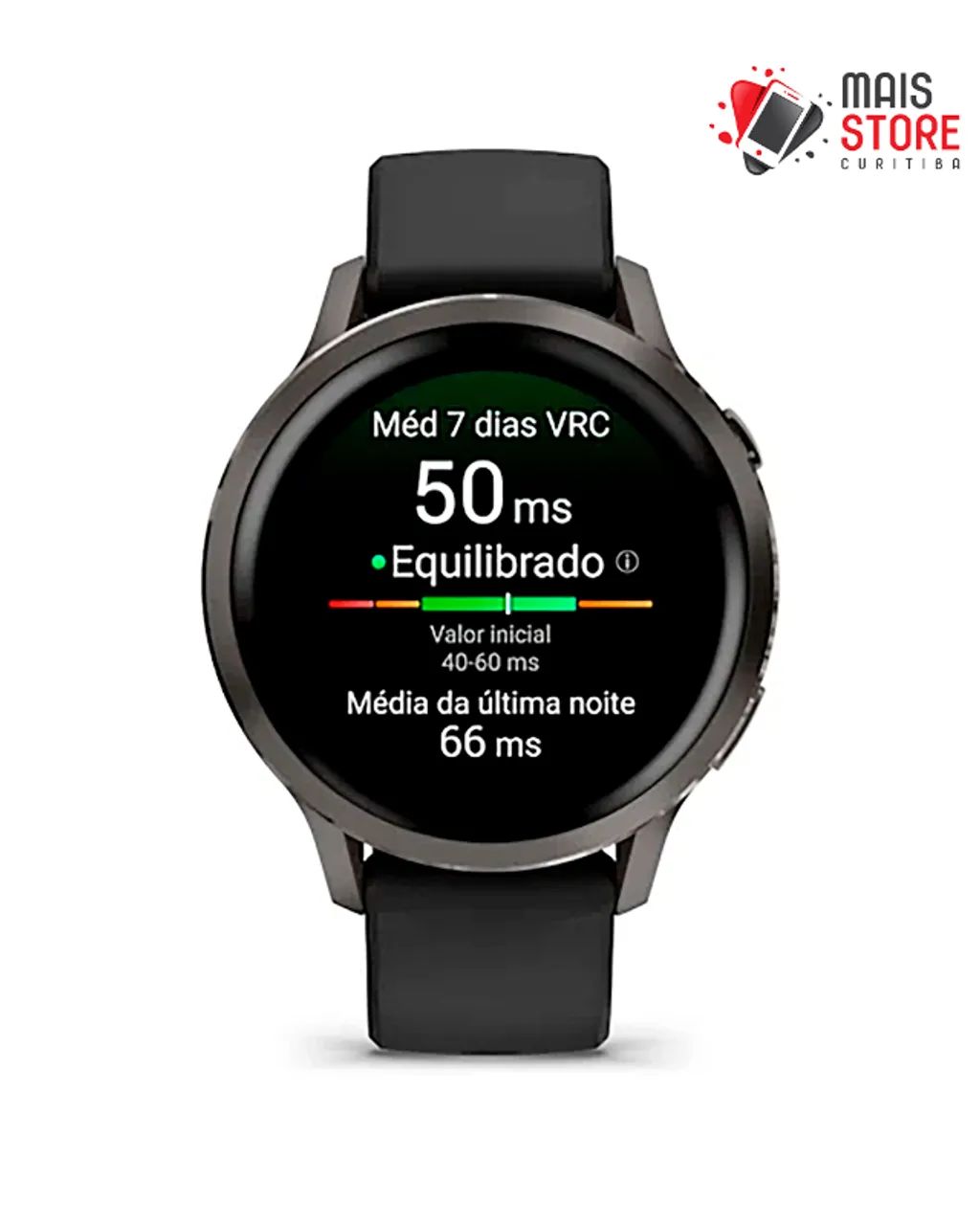 Relógio Garmin Venu 4 -41 MM - Slate/Black (010-03013-02) (Novo/Lacrado) - Foto 2