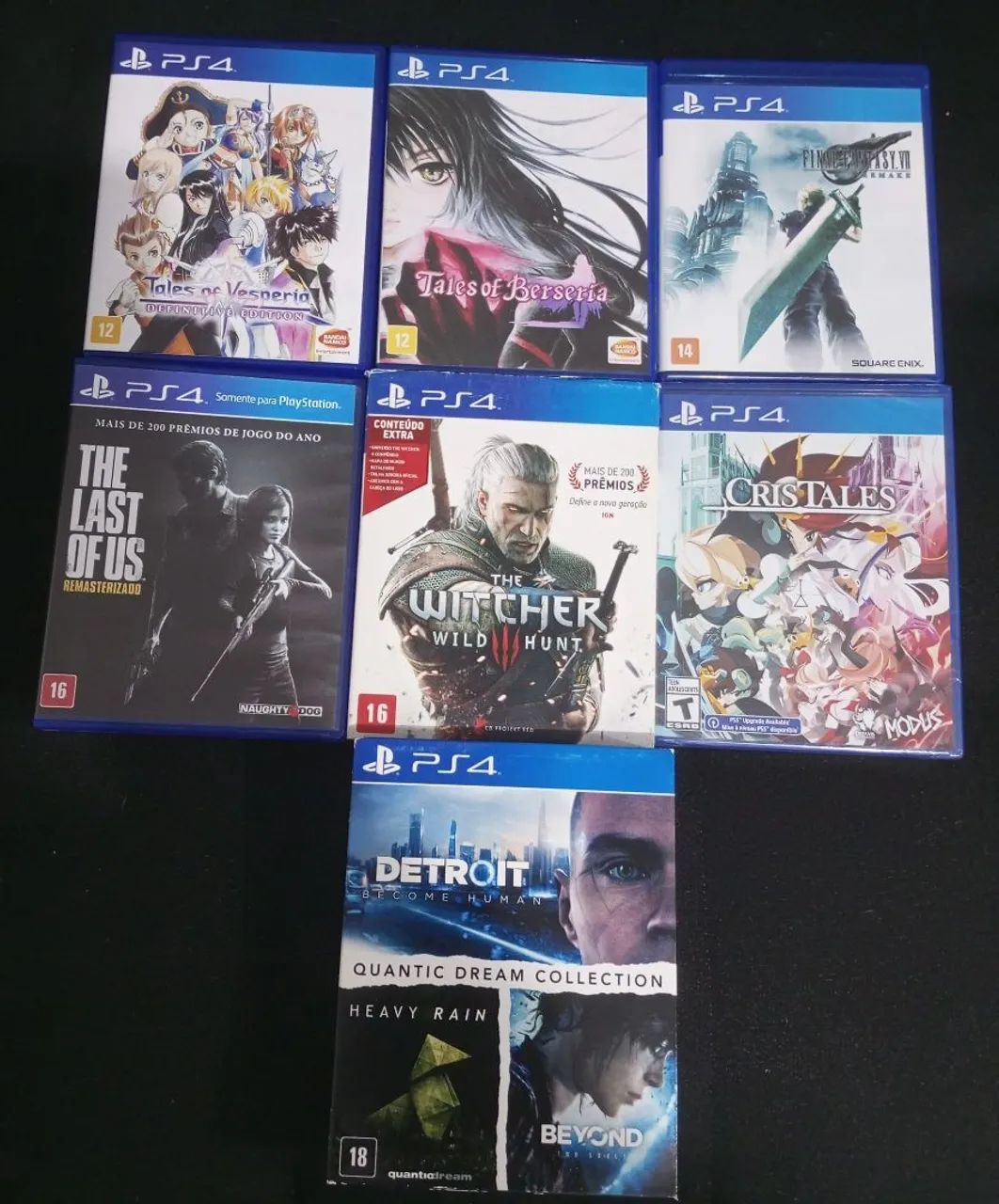 Jogos PS4 estado de zero.