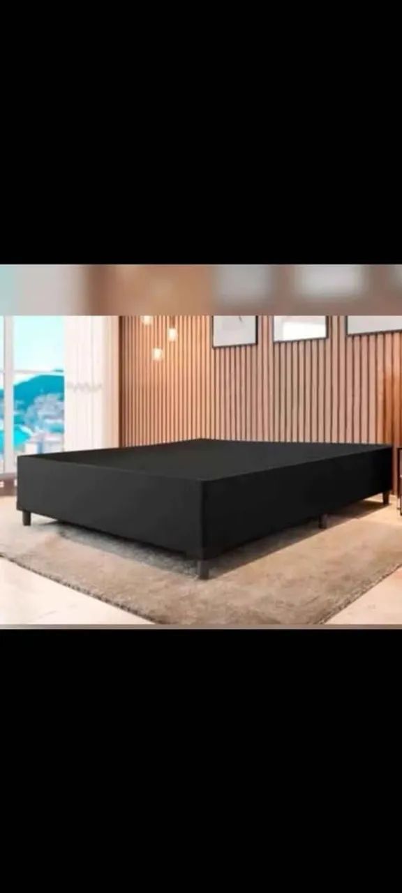 Base casal 138x188-  Cama Box* - entrega grátis