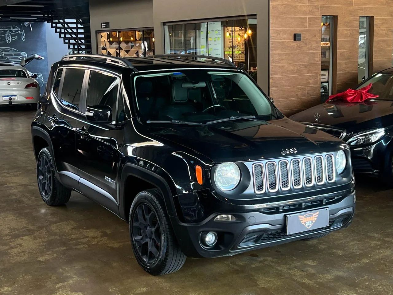 RENEGADE  LONGITUDE 2.0 TURBO 4X4 PRETA 2016/2016