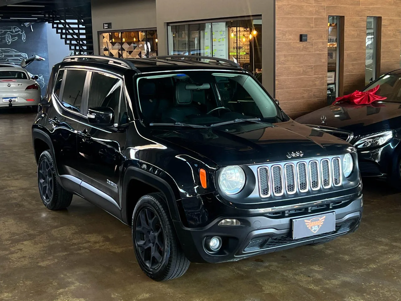 RENEGADE LONGITUDE 2.0 TURBO 4X4 PRETA 2016/2016