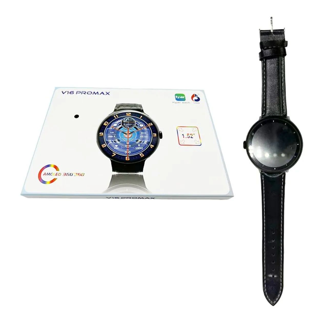 Relógio 7 pulseira Smartwatch V16 PROMAX inteligente digital - Foto 4