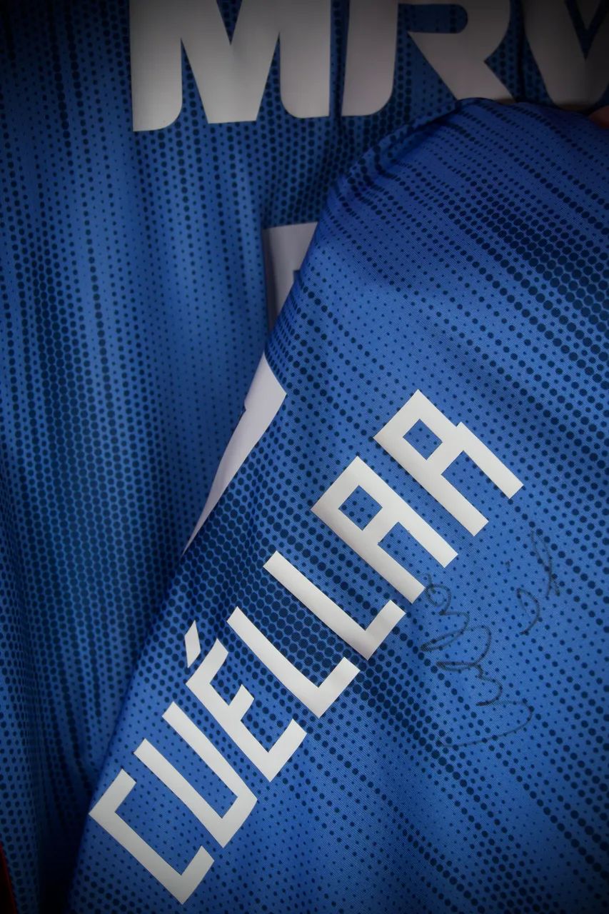 Camisa Flamengo 2018 cuellar autografado - Foto 5