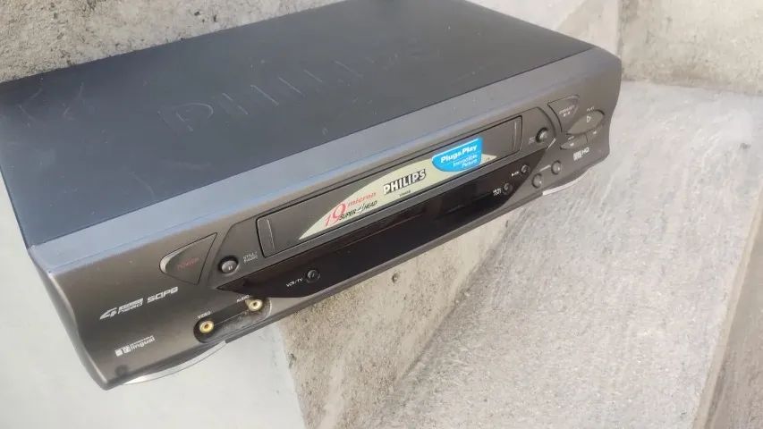 SUCATA VÍDEO CASSETE PHILIPS VR488 PARA PEÇAS