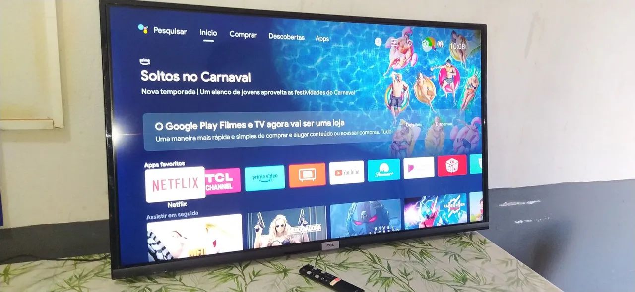 TV TCL Smart com Android TV