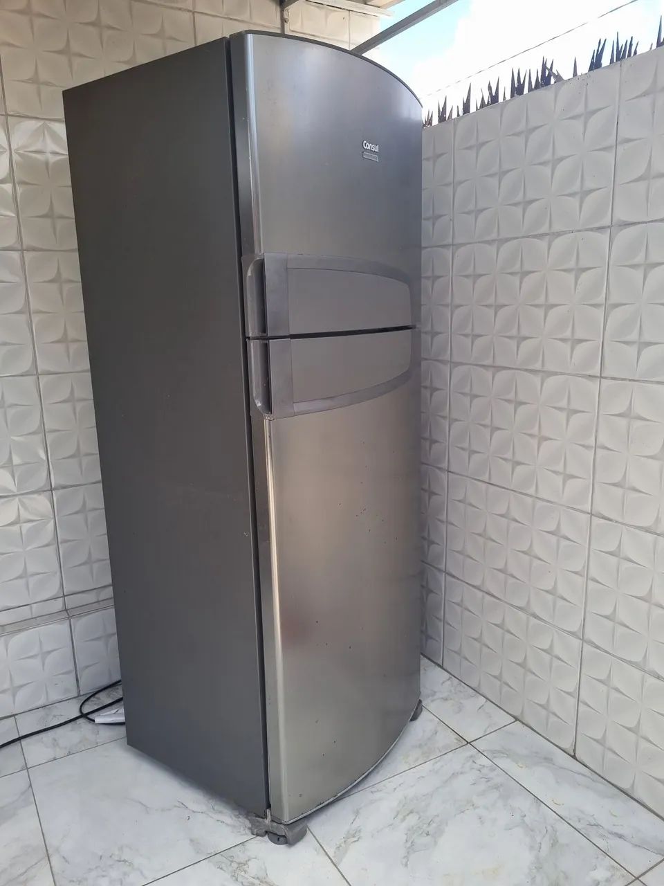 GELADEIRA CONSUL INOX DUPLEX FROST FREE CRM55 BBANA - Foto 2