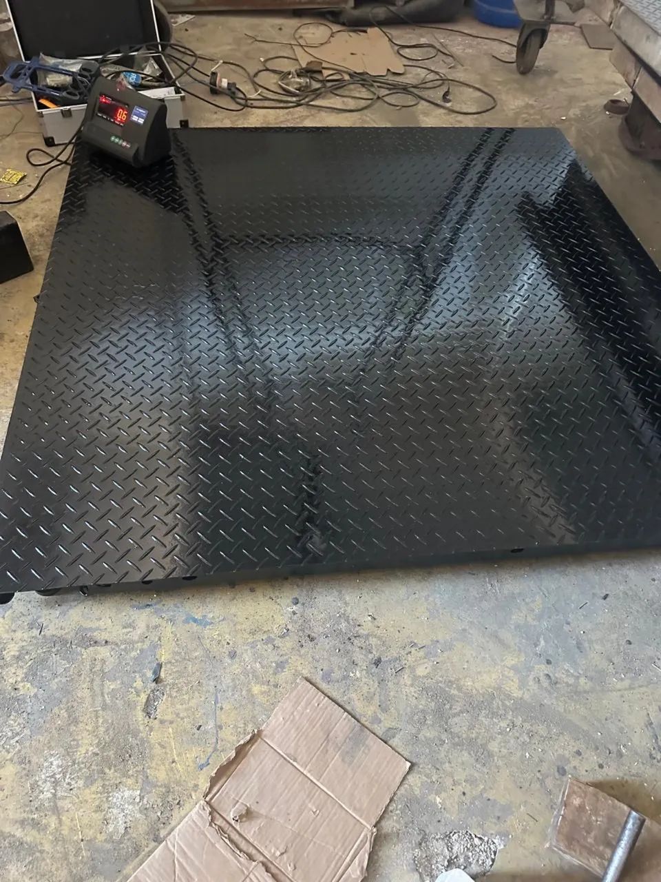 Balança plataforma 1.50x1.20 2 t  - Foto 2