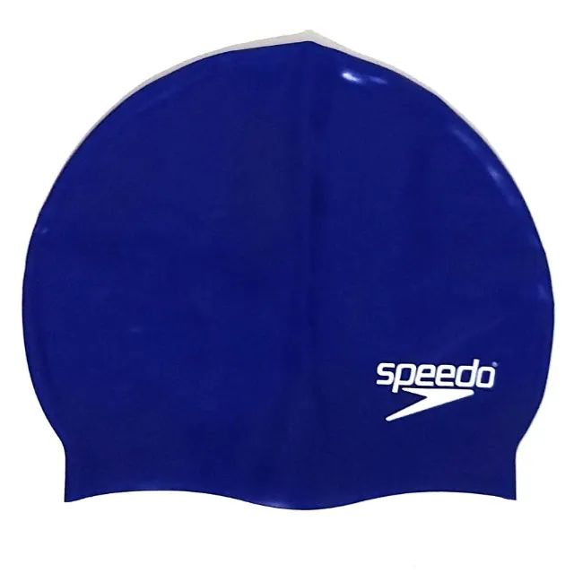 Touca de Natação Original da Speedo. Cor azul, adulto.