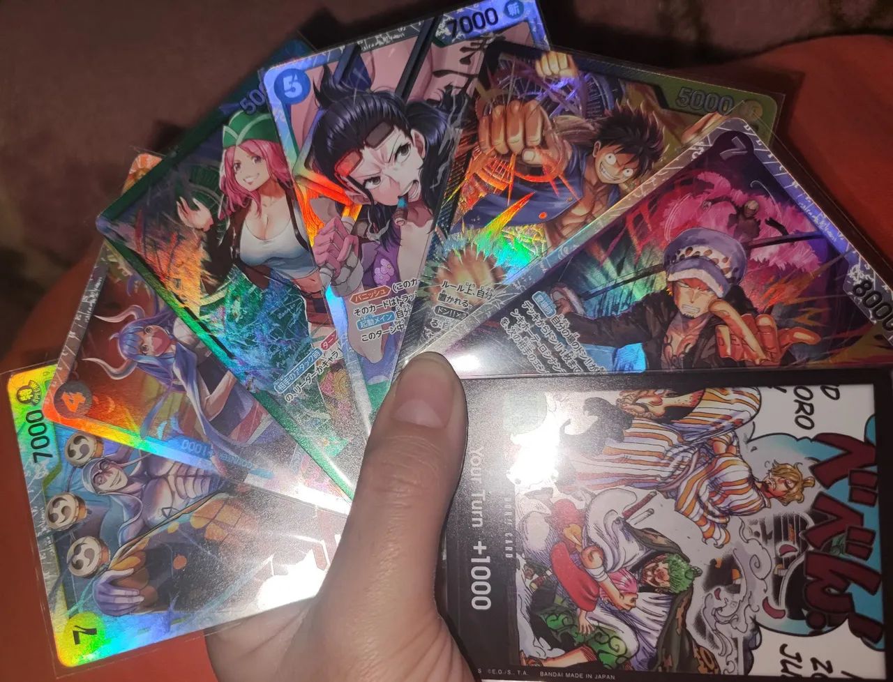 Kit/2 Cartas de One Piece TCG - Foto 2