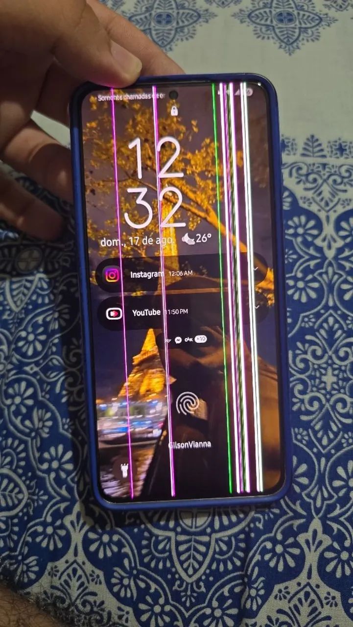 Somente o Display S21+ Prata, quebra galho pois está com linhas!64306041996417120
