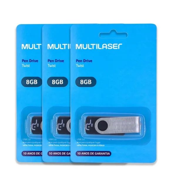 Pen Drive Multilaser Twist 8 GB - Foto 6