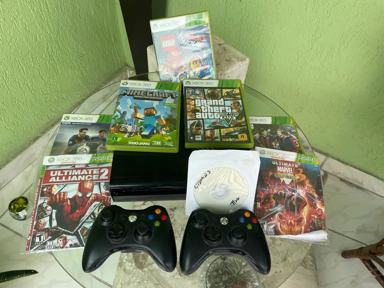 VENDO! XBOX 360 USADO DESBLOQUEADO! RGH/JTAG
